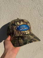 Jesus Oval Snapback (Camo)
